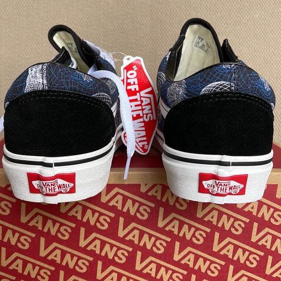 Vans Old Skool Wireframe Skulls Black / True White WMNS - Picture 14 of 16